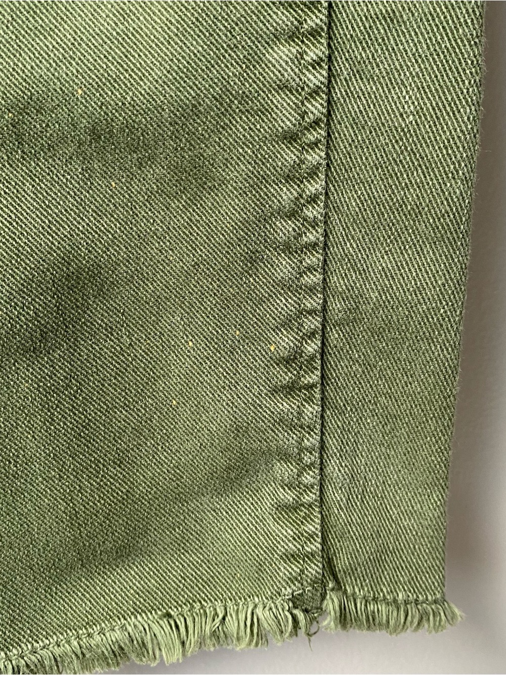 Whistles Olive Green Barrel Jeans - Picture 4 of 7
